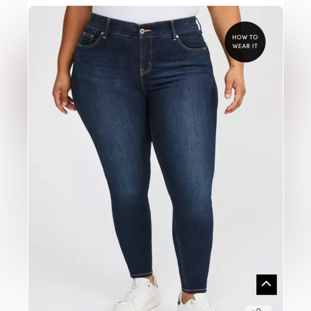Torrid bombshell skinny jeans